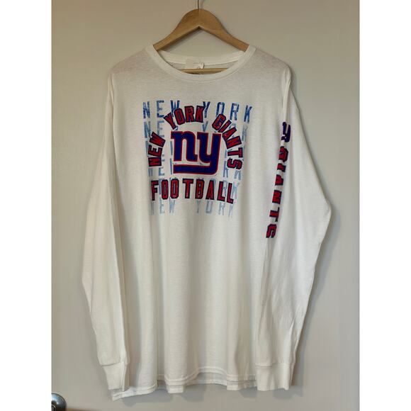 Majestic Other - NWT Majestic 2XL New York Giant NFL Football 3-in-1 T-Shirt White Long Sleeve
